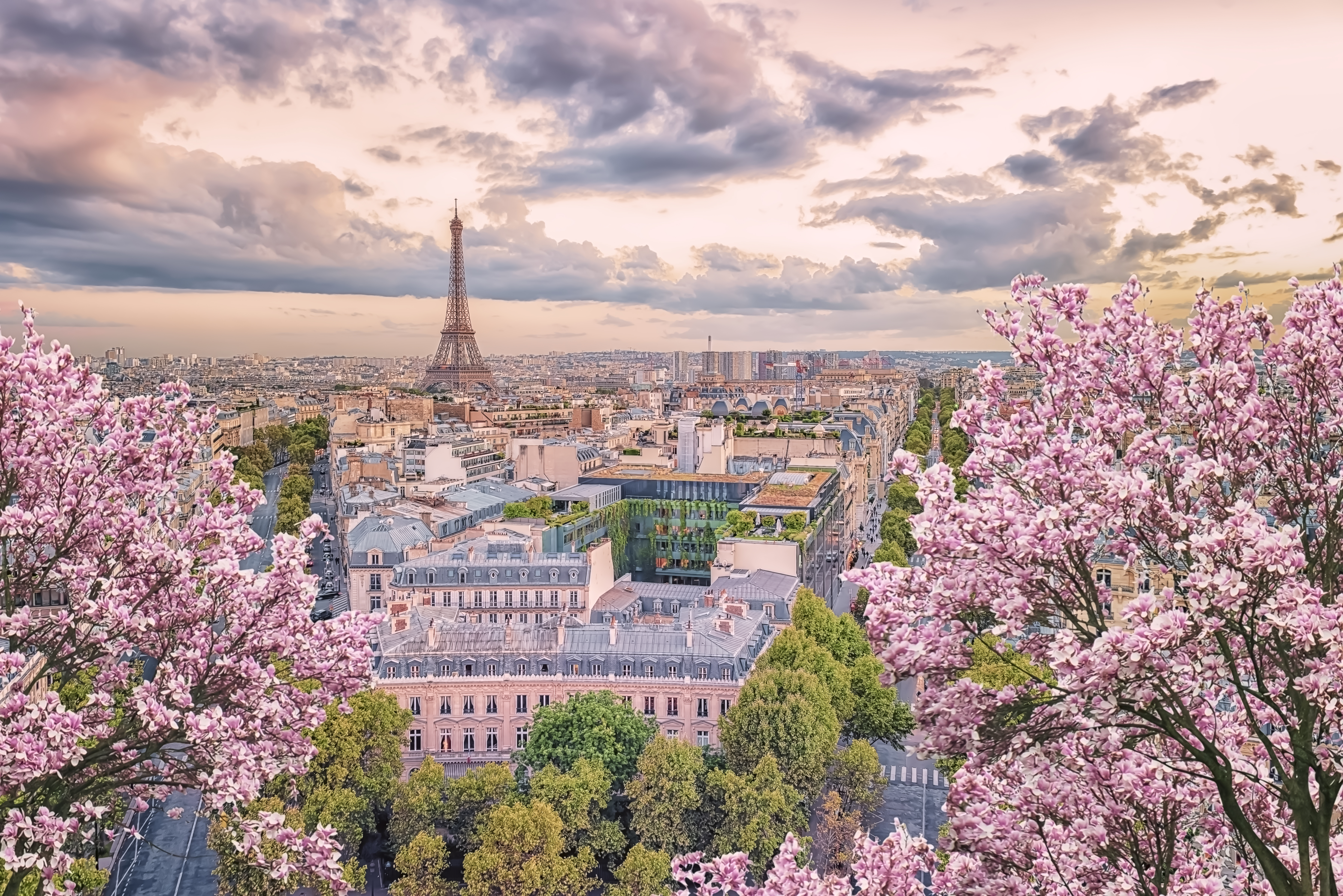Paris at night