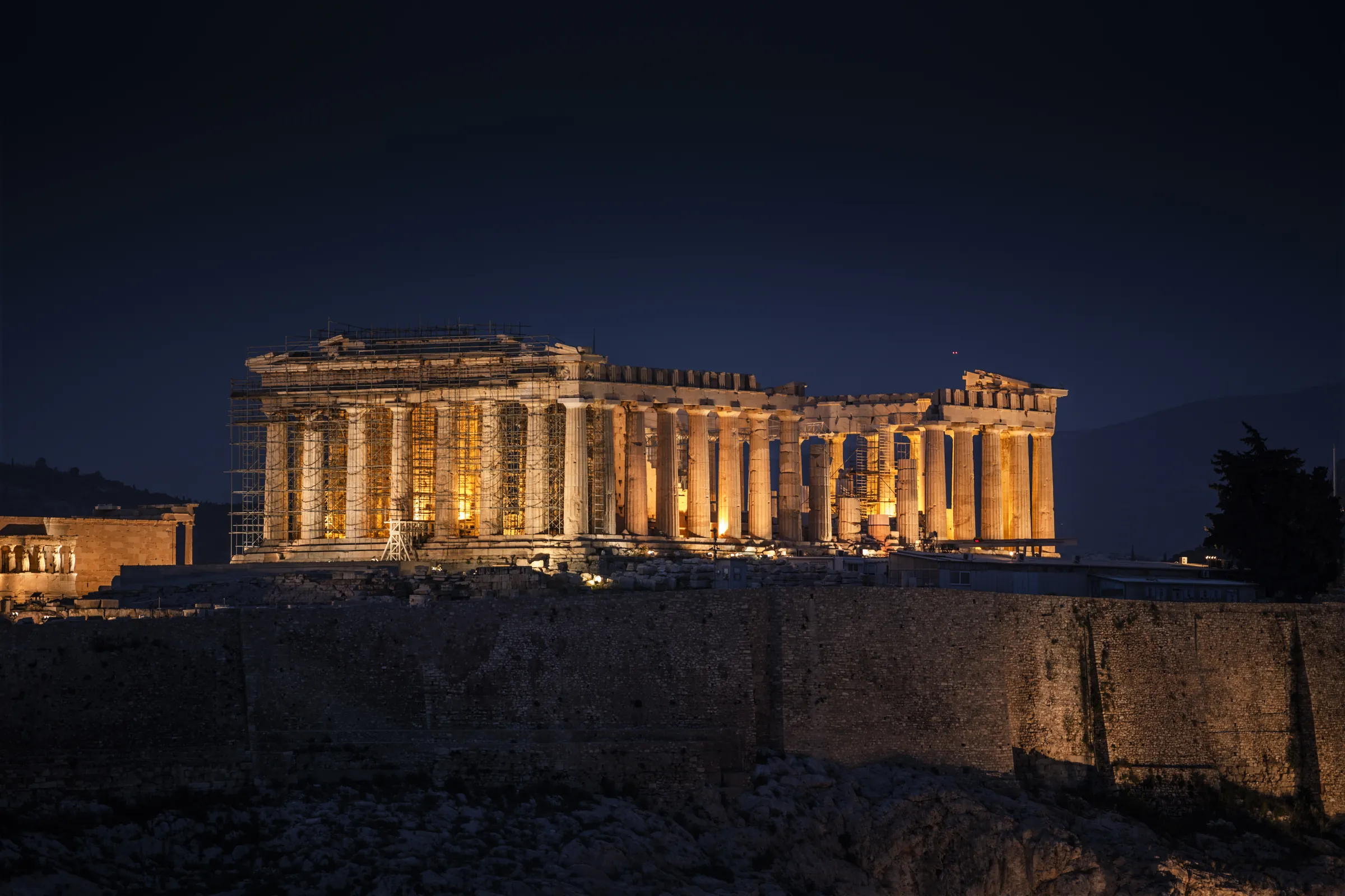 The Acropolis at dusk, Athens