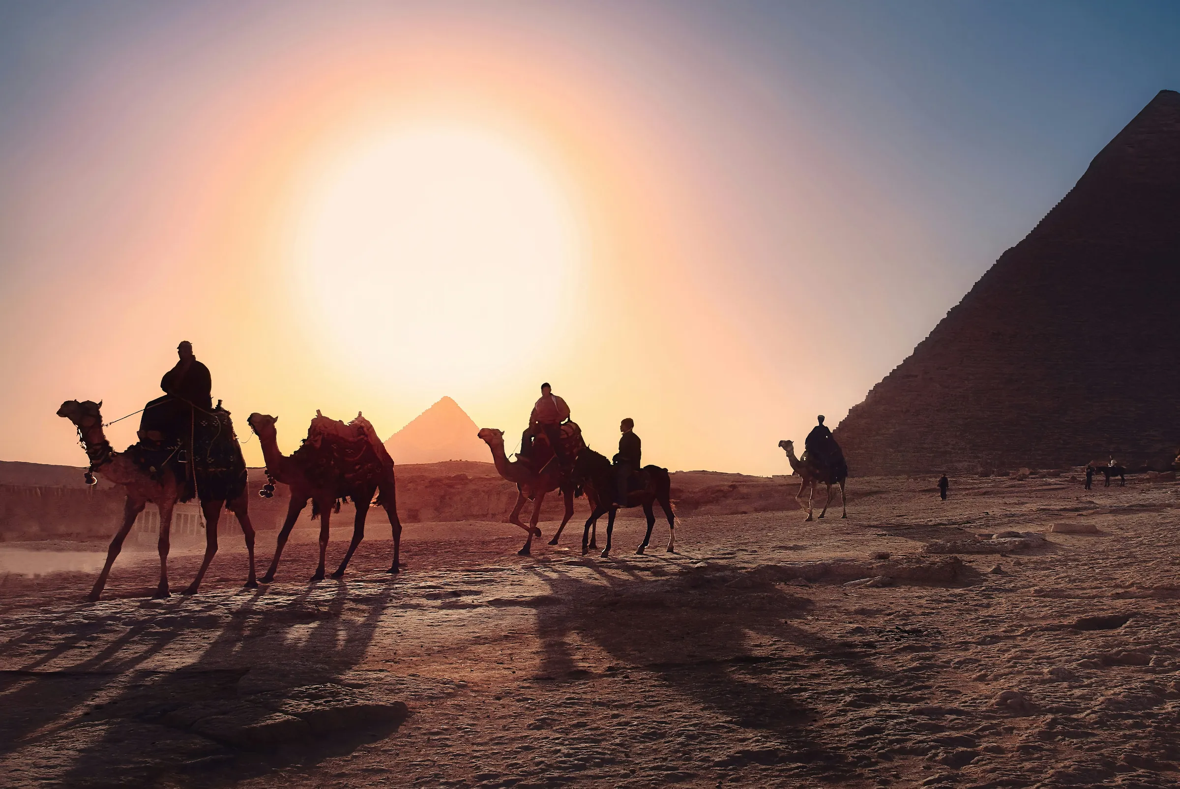 The Nile at first light, private vessel