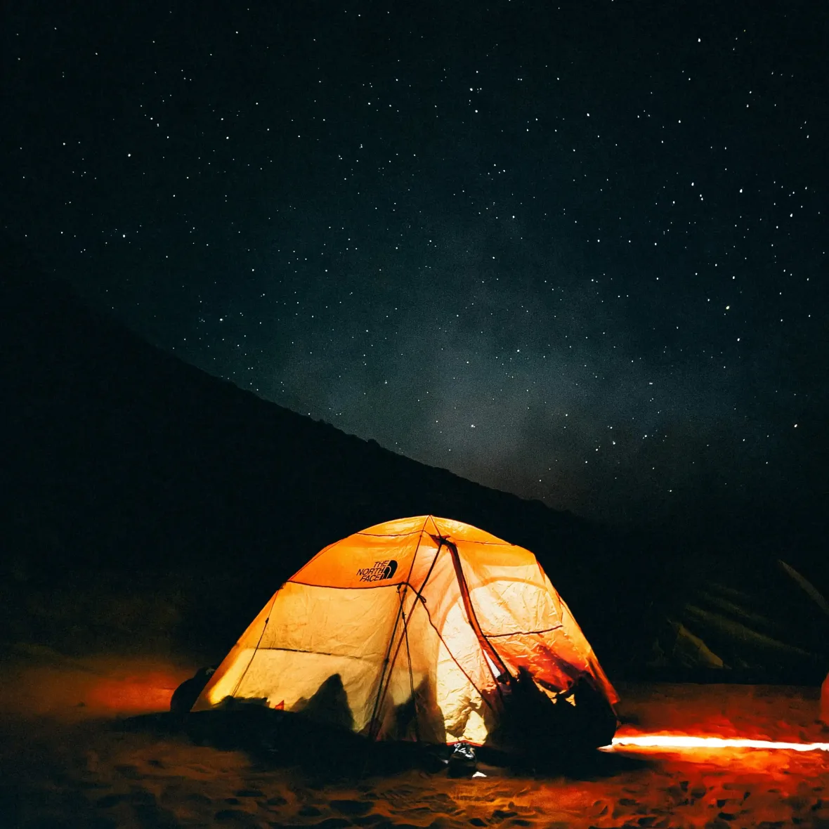 Desert private camp